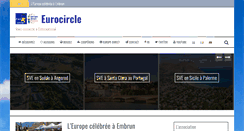 Desktop Screenshot of eurocircle.fr