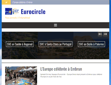 Tablet Screenshot of eurocircle.fr